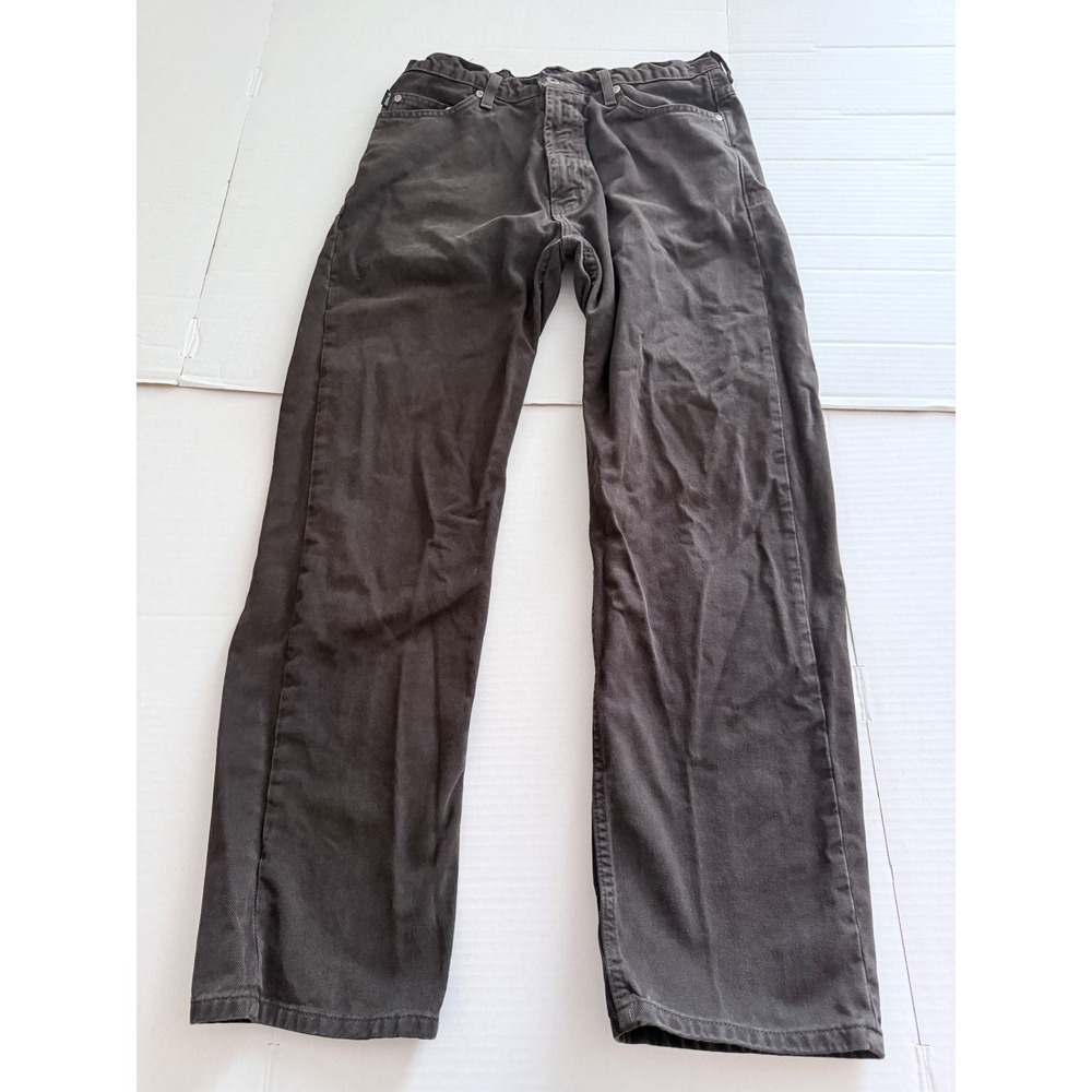 Nautica Jeans Co Mens 34x32 Faded Black Straight Leg 100% Cotton Denim Pants